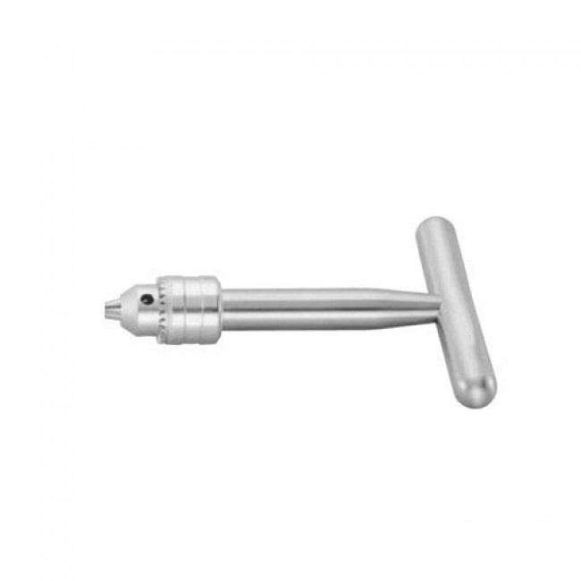 Drill Handle With Stainless Steel Chuck T-Form With Key